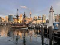 호주 시드니 페리 선셋 최적의 루프 Pyrmont Bay - Circular Quay