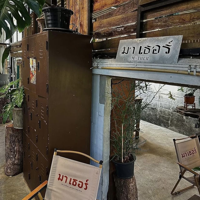 Mother Café – บ้านไร่ดินแดง 🌿🍦