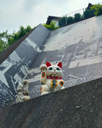 [Japan 🇯🇵] Tokonyan & Tokoname's Pottery Footpath: A Purr-fect Day Out!