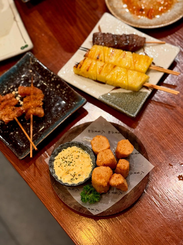 人生有限、活在當下～細味串燒🍢 把酒聊天吧🍺