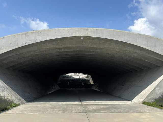 北海道　真駒内滝野霊園のシンボル　頭大仏