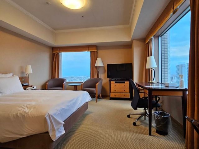 富山 | ANA Crowne Plaza Toyama 鳥瞰富山城的絕佳住宿