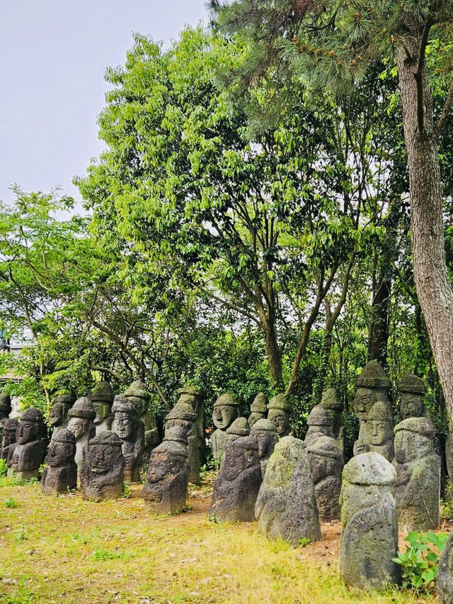 A Whimsical Celebration of Jeju's Iconic Stone Grandfathers