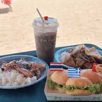 #หาดแหลมเจริญ #ระยอง #Babyburger 