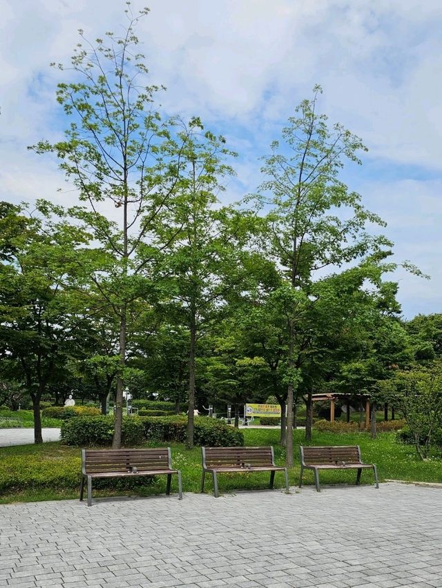 수원 효원공원 월화원 산책 놀기