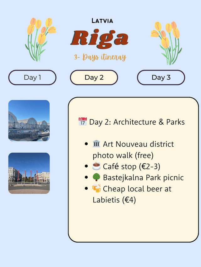 🇱🇻 Riga, Latvia – Art Nouveau & Baltic Bites 🏛️🌊