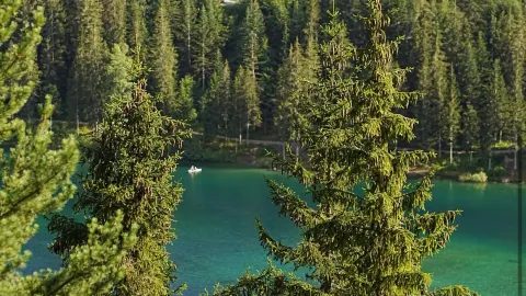 Lake Cauma — traveler post in Flims