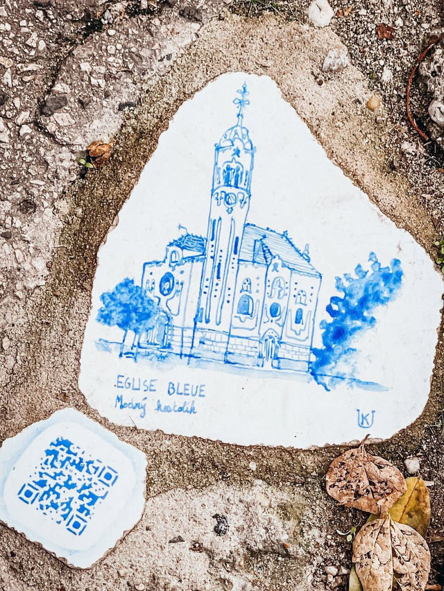 Admiring the Beauty of the Church of St Elizabeth