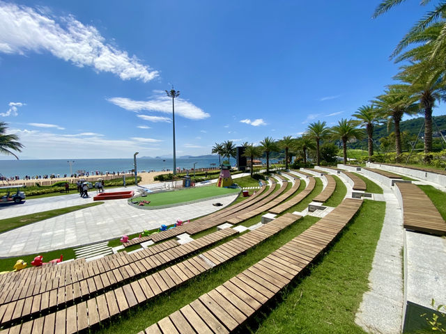 🌴椰樹下吹海風靚影打卡✨ 享受強風前夕的明媚陽光與溫柔的海浪🌊