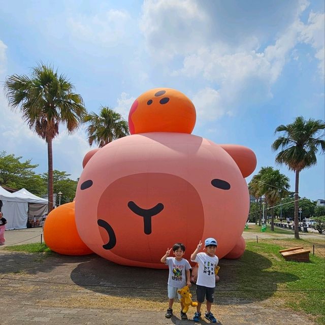 2025 卡比胖拉出沒注意！臺南萌翻天