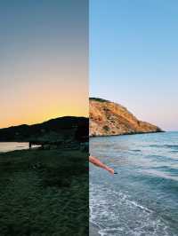 파도와 햇살이 어우러진 밀로스의 하루