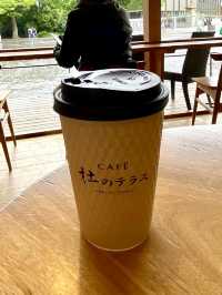 Tranquil Sips by the Shrine Gate 🍵✨