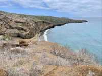 Climbing to Stunning Views on Isla Bartolome