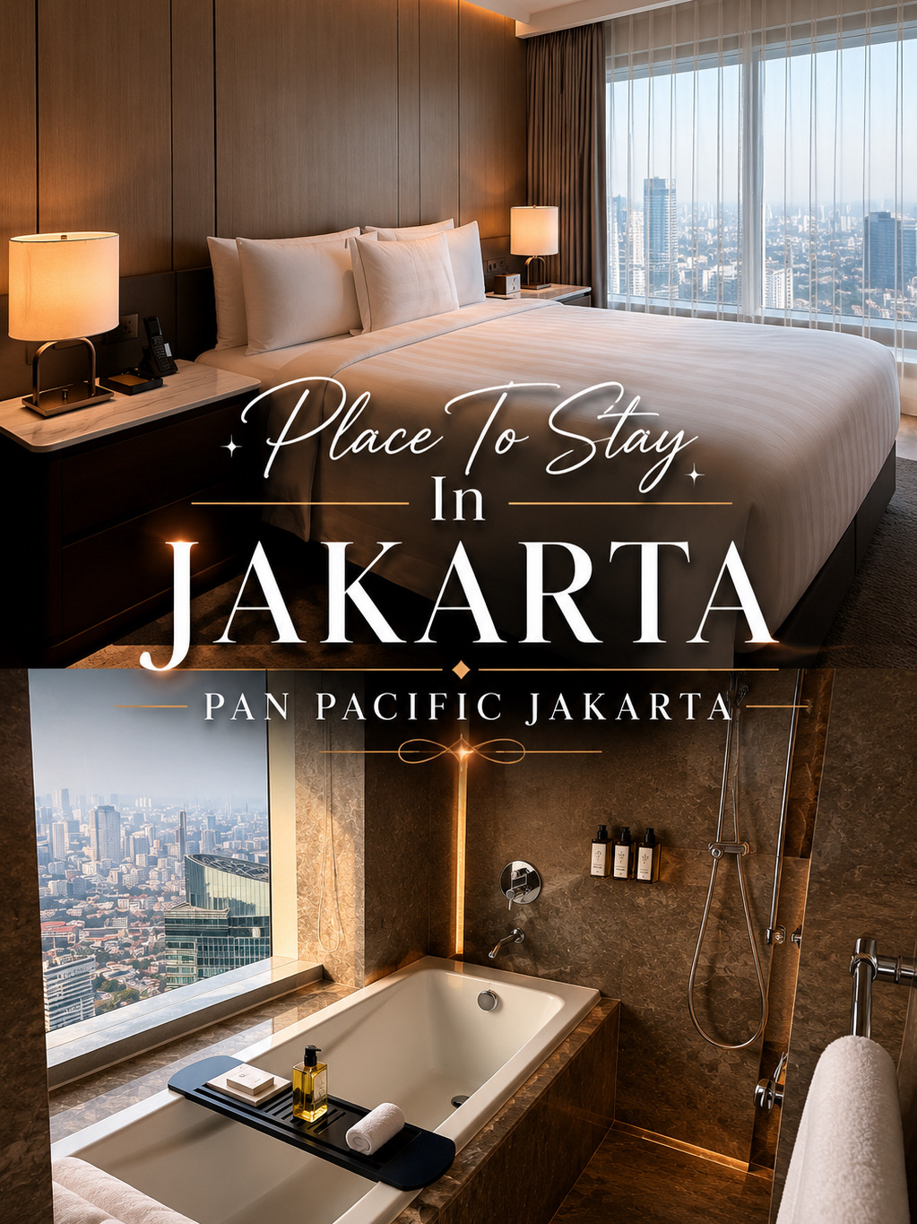 Review Pan Pacific Jakarta

⭐ 4,8/5 – Kemewahan modern dengan panorama Jakarta dari ketinggian

Pan Pacific Jakarta menghadirkan pengalaman menginap premium di jantung ibu kota dengan desain elegan, fasilitas kelas dunia, dan pemandangan skyline Jakarta yang spektakuler. Berlokasi strategis di kawasan Thamrin, hotel ini menawarkan akses mudah ke pusat bisnis, pusat perbelanjaan, dan berbagai destinasi populer Jakarta.

Kelebihan:

· Pemandangan kota Jakarta yang luar biasa dari kamar dan area publik hotel.
· Desain interior modern, mewah, dan sophisticated.
· Kamar luas dengan fasilitas premium dan tempat tidur yang sangat nyaman.
· Kolam renang dan fasilitas kebugaran dengan view kota yang memukau.
· Sarapan berkualitas dengan pilihan menu internasional yang beragam.
· Pelayanan profesional dan personal khas jaringan Pan Pacific.

Kekurangan:

· Tarif kamar berada di kategori premium.
· Beberapa fasilitas dapat cukup ramai pada periode liburan dan akhir pekan.
· Area pusat kota Jakarta sering mengalami kepadatan lalu lintas pada jam sibuk.

Kesimpulan:
Pan Pacific Jakarta merupakan pilihan ideal bagi wisatawan maupun pebisnis yang menginginkan pengalaman menginap mewah dengan fasilitas modern dan panorama kota yang menawan. Hotel ini menawarkan kombinasi sempurna antara kenyamanan, lokasi strategis, dan pelayanan berkelas.

#jakartaexplore #indonesia #panpacific 