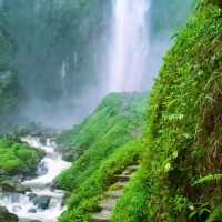 Chasing Giant Mists at Sipiso-piso Waterfall 🌬️💧 