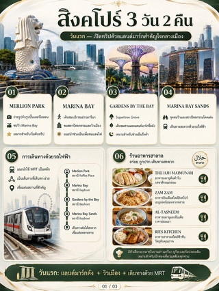 3 Days in Singapore: Landmarks, Halal Eats, and Shopping Made Easy! 🇸🇬