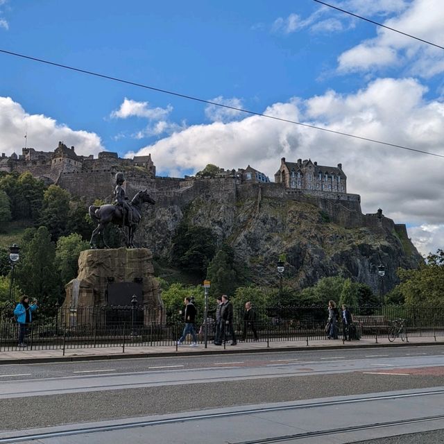 The mesmerising Edinburgh castle 