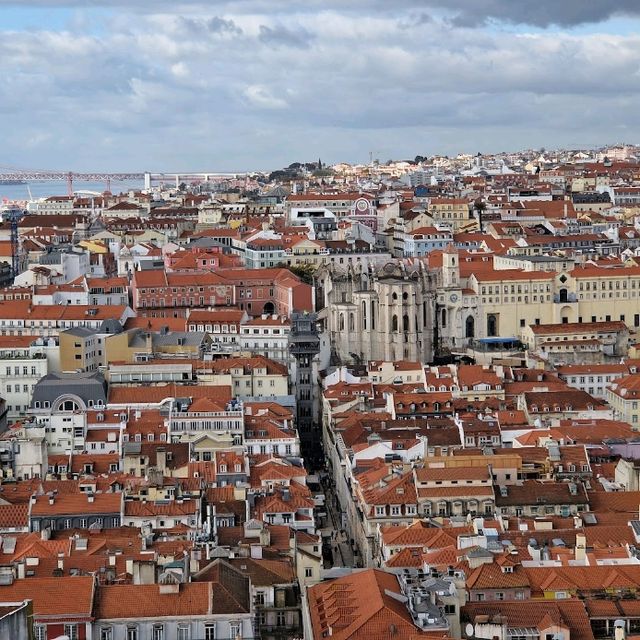 Views from Lisbon Castle! 🌟✨