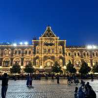 Stunning night view of Moscow