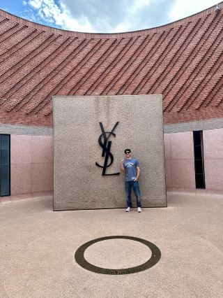 📍YSL museum in Marrakesh 🤩