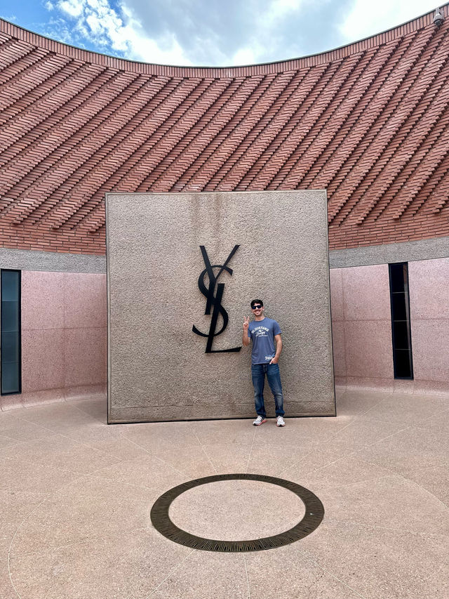 📍YSL museum in Marrakesh 🤩
