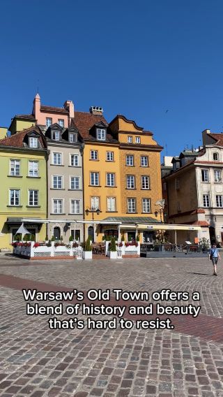 Warsaw's Old Town 🎨