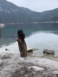 Soak in the cold refreshing lake 