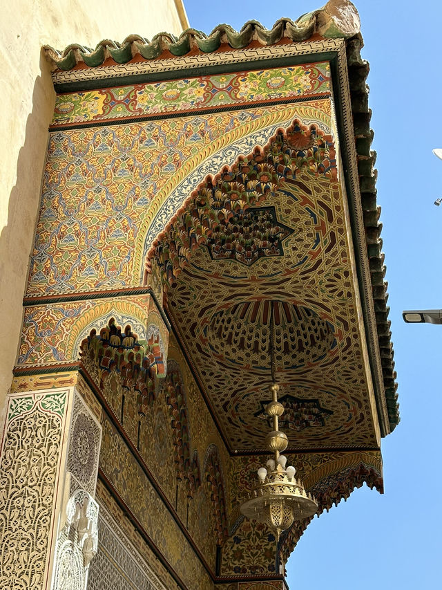 Fez is a city of artisans. 