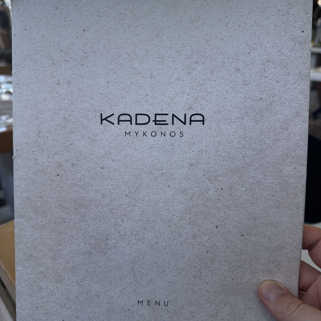 Aegean Nights & Gourmet Bites at Kadena, Mykonos 🐟✨