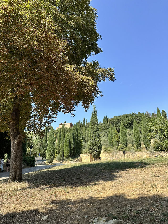 Visiting the Gladiator movie film location in Pienza Tuscany