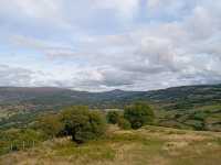 The Black Mountains and the Crawnon Valley