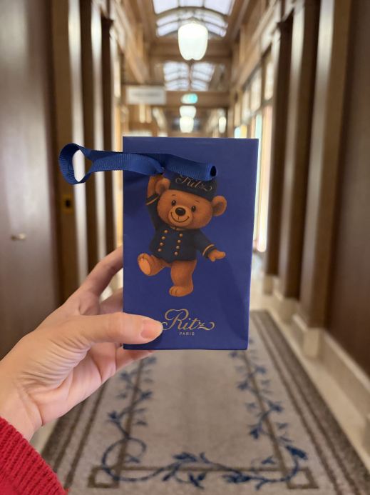 Paris Souvenir] The Ritz Paris Teddy Bear Keychain. | Trip.com Paris