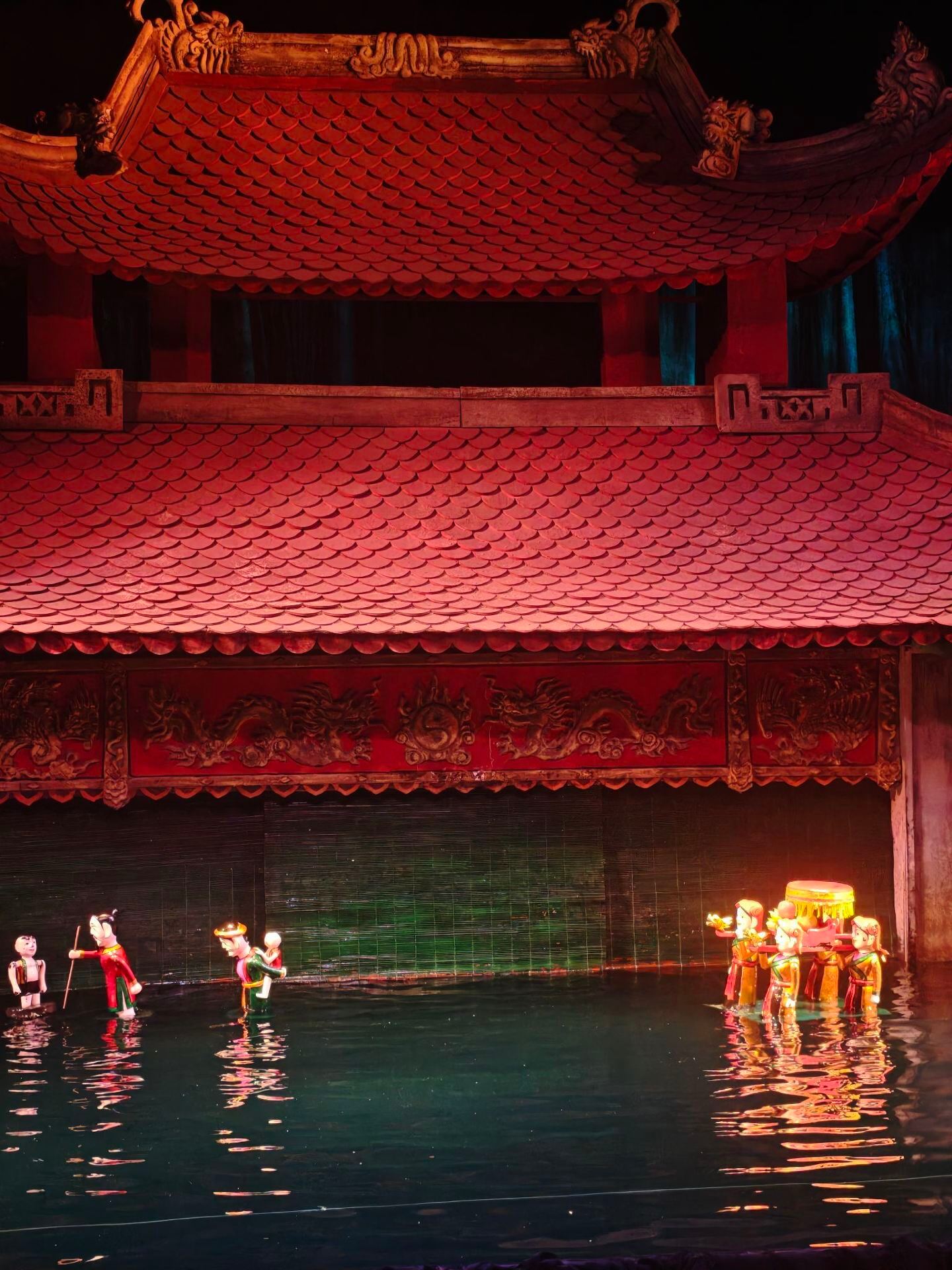 Unique Nighttime Experience at Hanoi's Thang Long Water Puppet Theatre