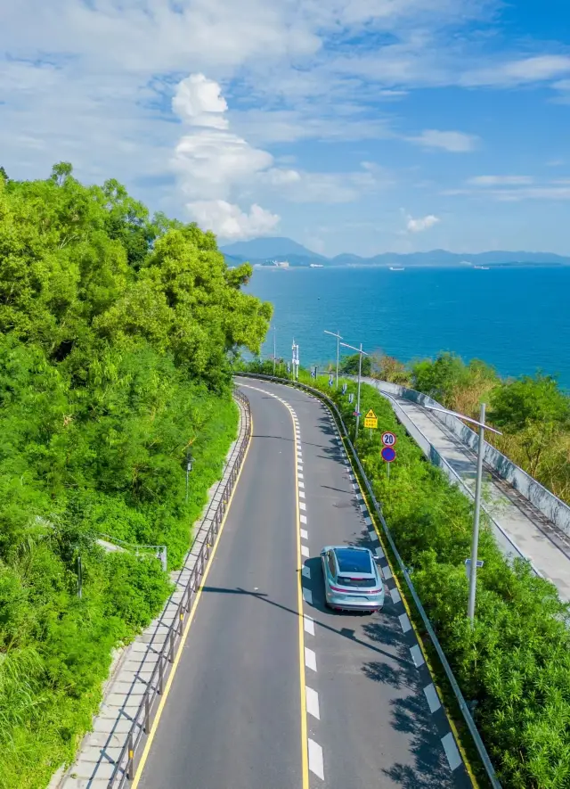 I would come to Shenzhen a thousand times for this coastal road