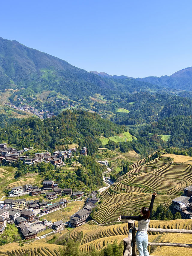 龍脊梯田保姆級觀景攻略 | 稻田間偶遇夢中情宿