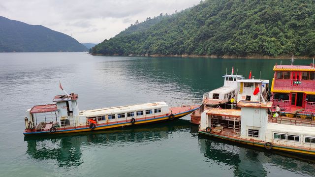 東江湖上的旅遊客運