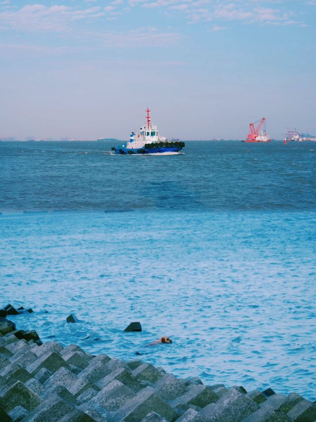 週末去海邊吧，吹吹海風，看唯美燈塔|||