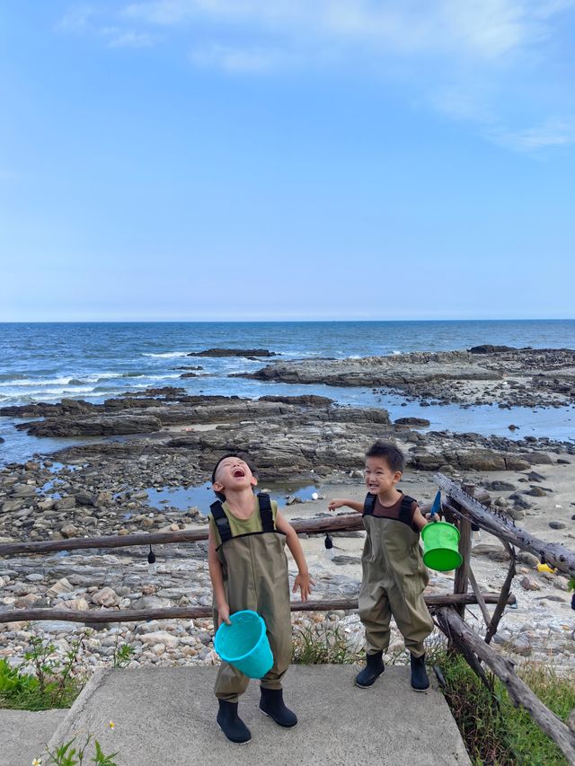 惠州遛娃｜懸崖露營，這裡真的不是巴厘島