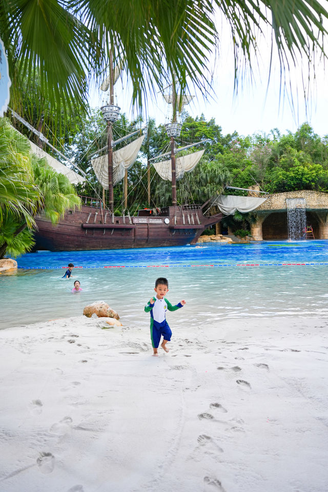 親子度假椰林沙灘水上樂園&兒童樂園無限暢玩
