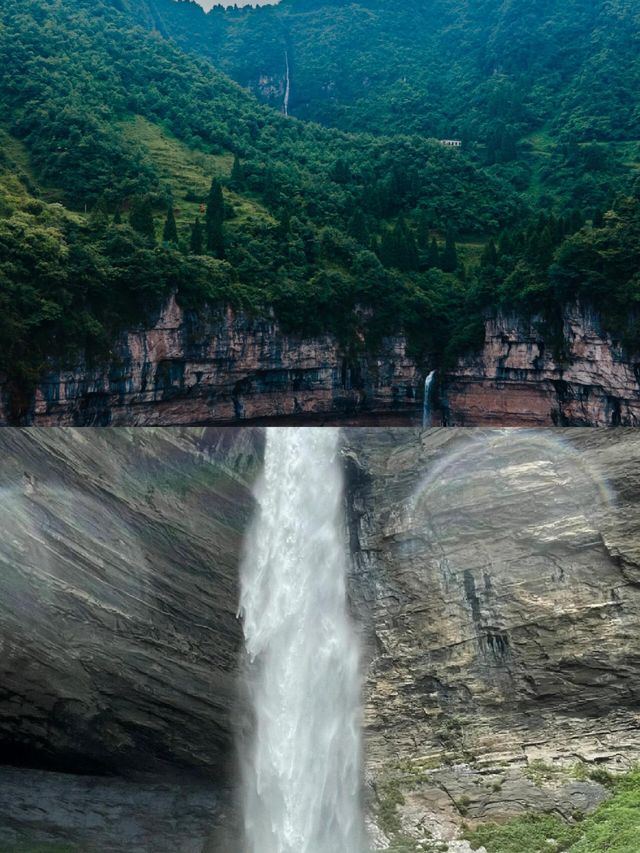 享受瀑布的自由·吊水岩