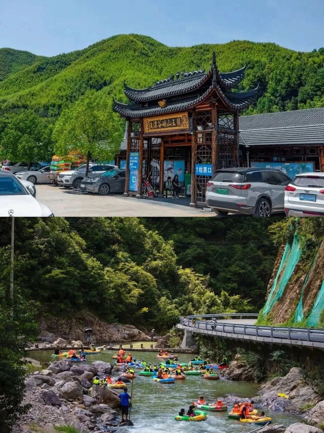 龍王山峽谷漂流 2024安吉漂流推薦系列