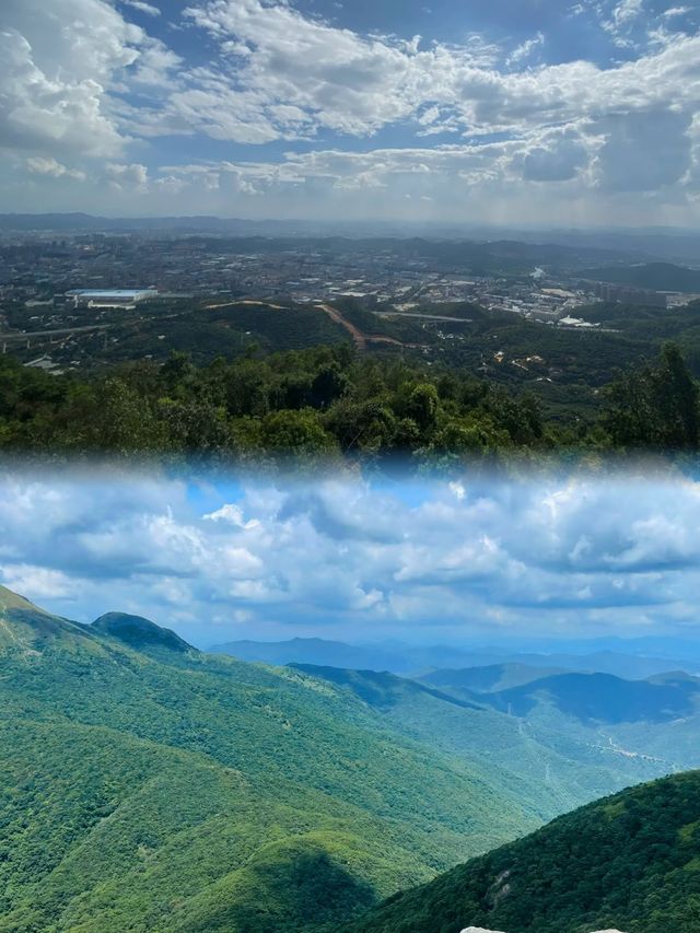 東莞銀瓶山：800米海拔上的雲海日落奇觀