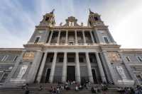 The only papally consecrated church in Spain: Madrid's Almudena Cathedral 🇪🇸