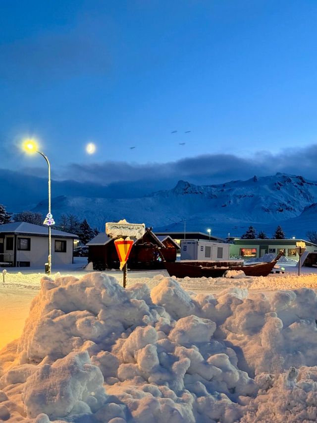冰島的雪，總是能下到人心坎裡。