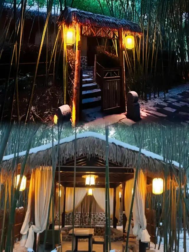 保定！隱藏在竹林中的私人溫泉酒店！適合放鬆身心！