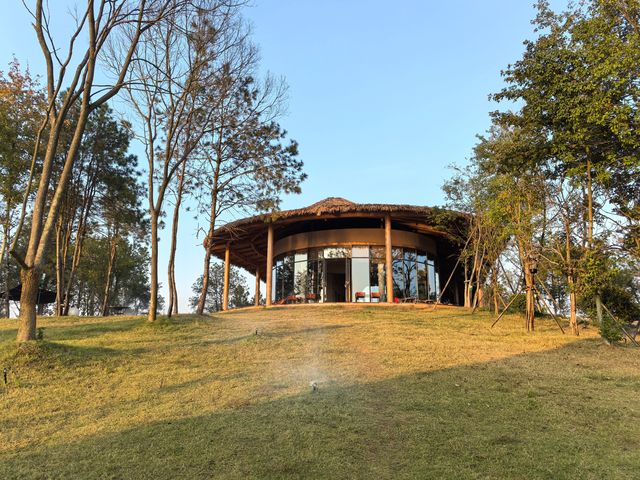 最近不忙，去趟祁陽，來唐家山油茶文化園度假。