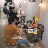 art gallery and cafe