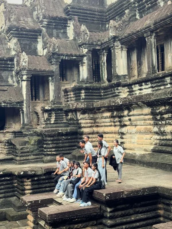 Exploring the Vast Angkor Wat