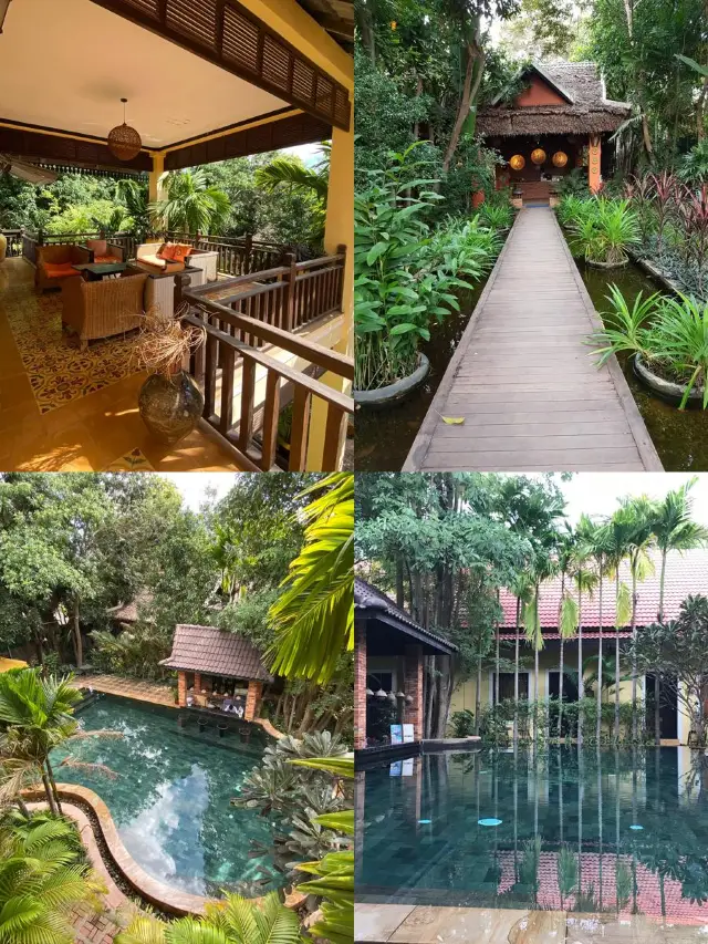 Villa Indochine d'Angkor, a peaceful oasis   Hotel: Villa Indoch