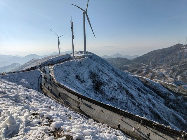 湖南永州市雲冰山｜不用出省也能欣賞霧凇仙境